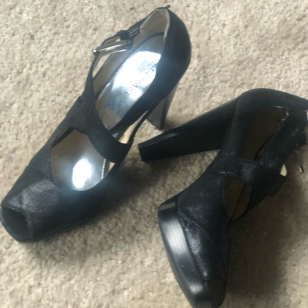 Michael Kors Soft Leather Upper Heels